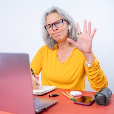 Online-Coach Martina ist anderer Ansicht und zeigt das.